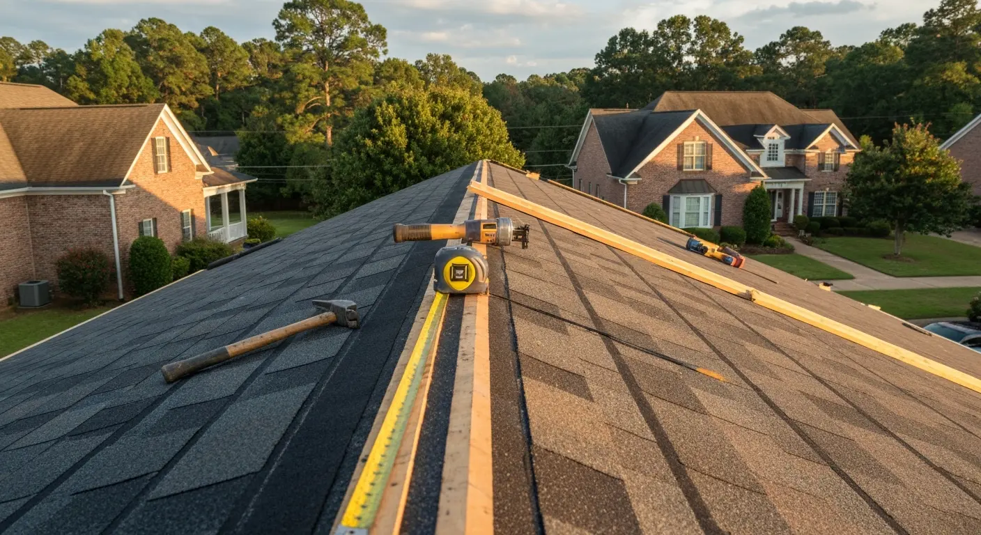 Roofing installation in Athens, AL