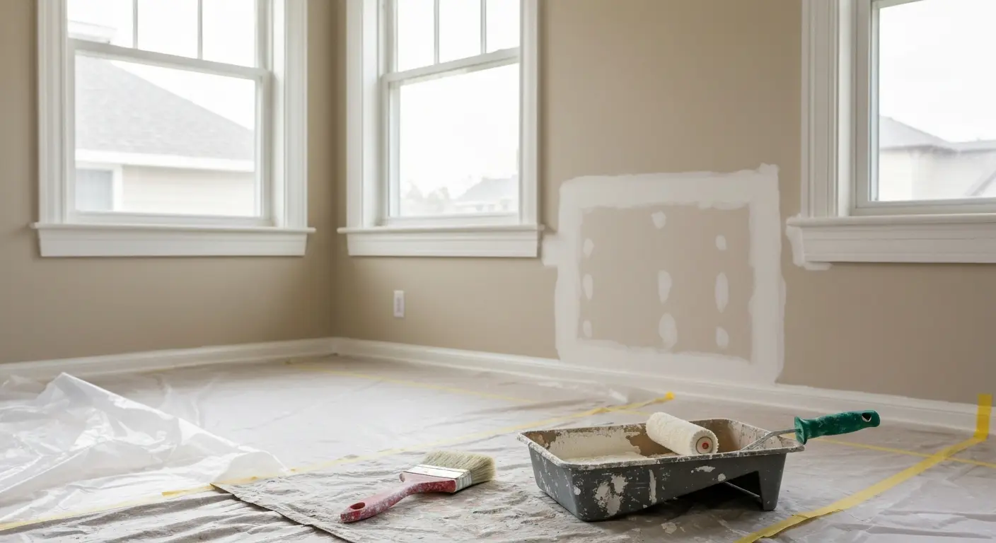 Interior painting project