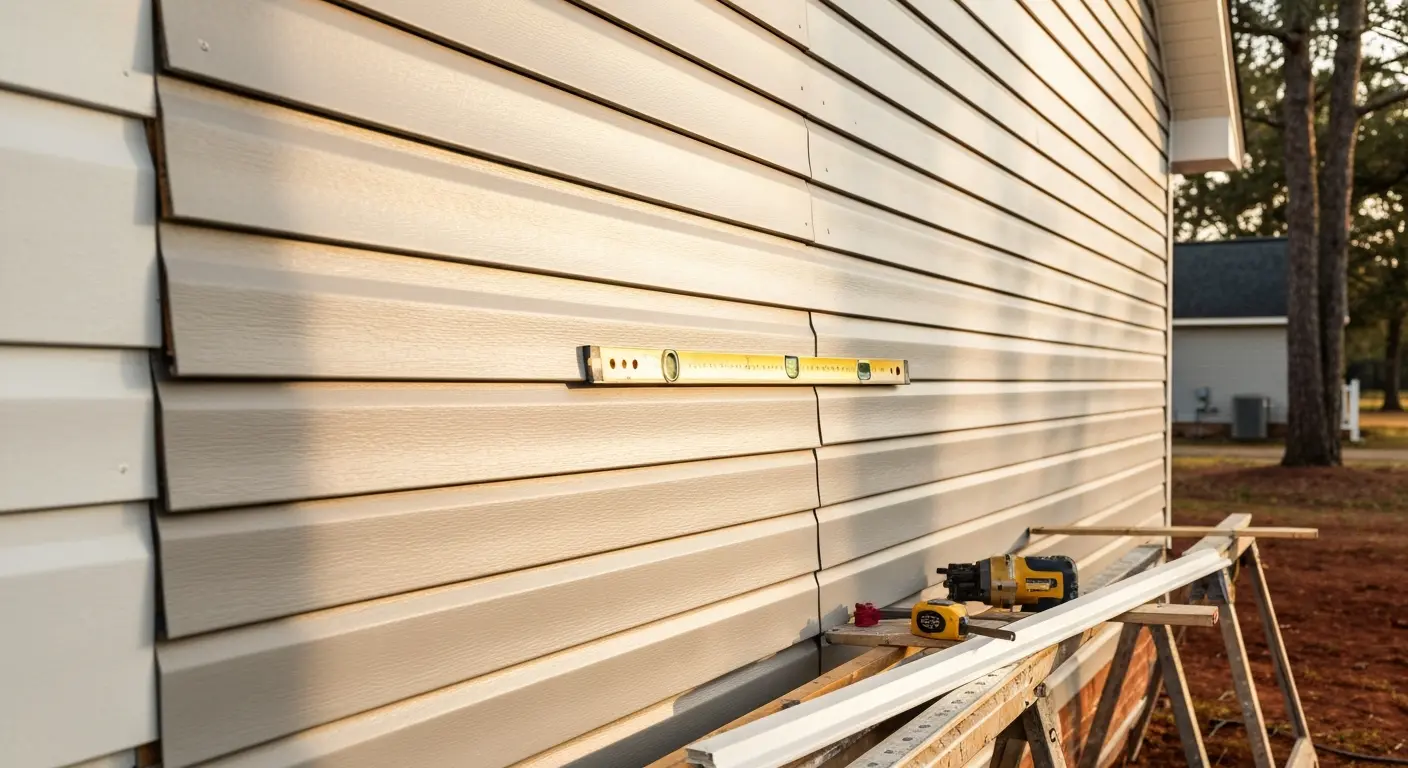 Siding installation