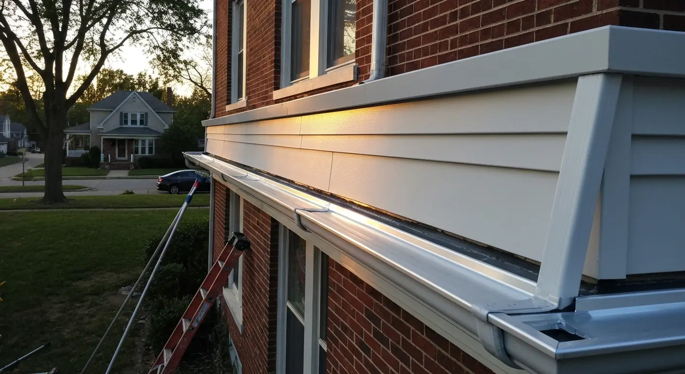 Gutter repair and installation