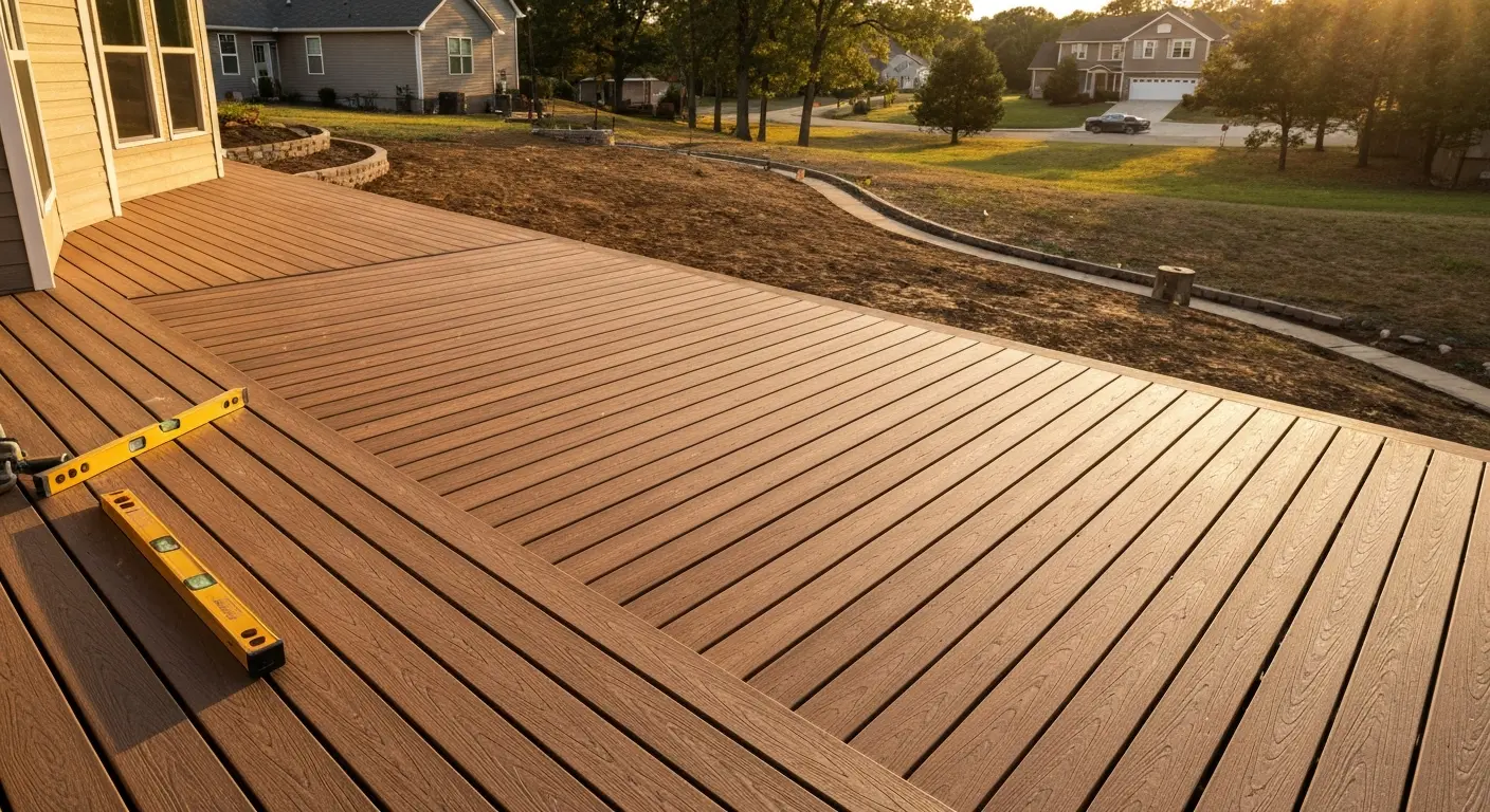 Deck construction project