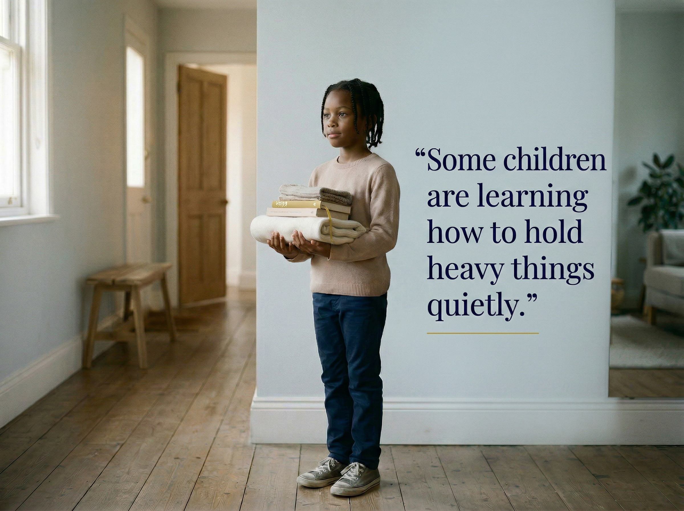 The Weight Children Carry
