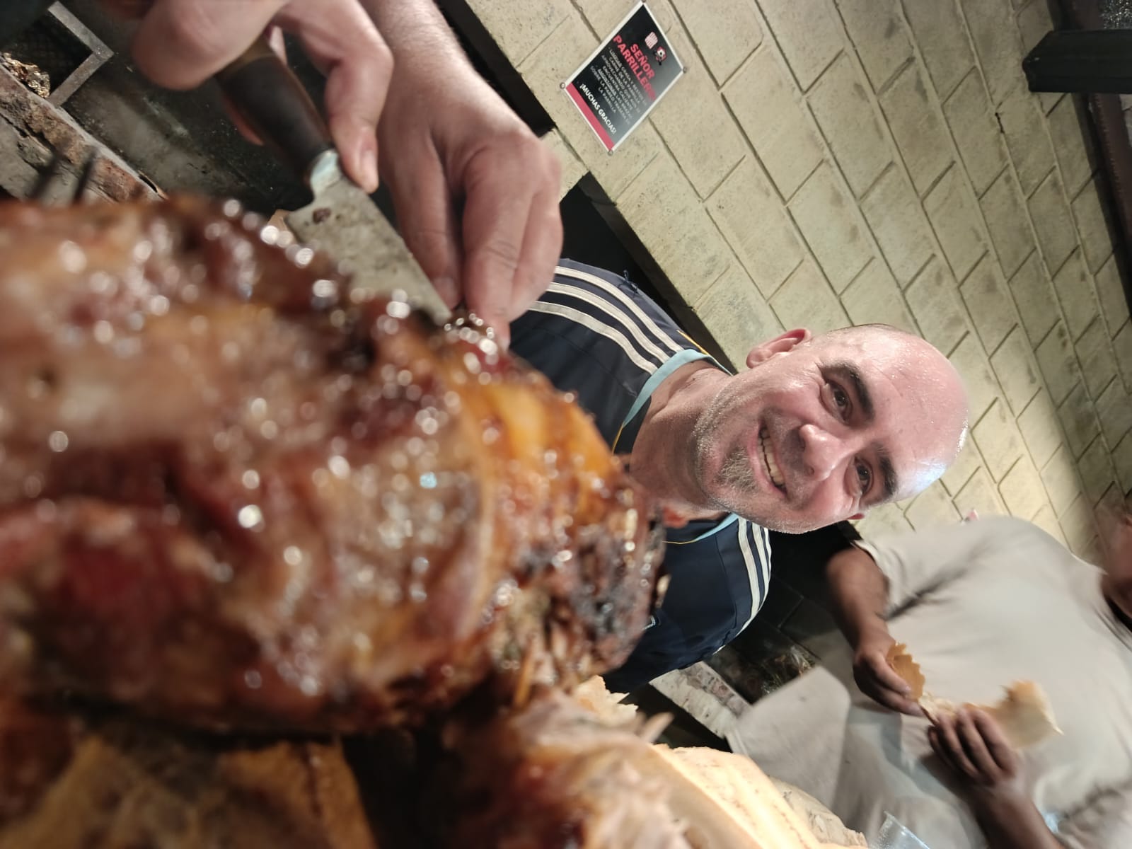 bondiola rellena del pela