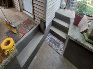 Sump pump installation in