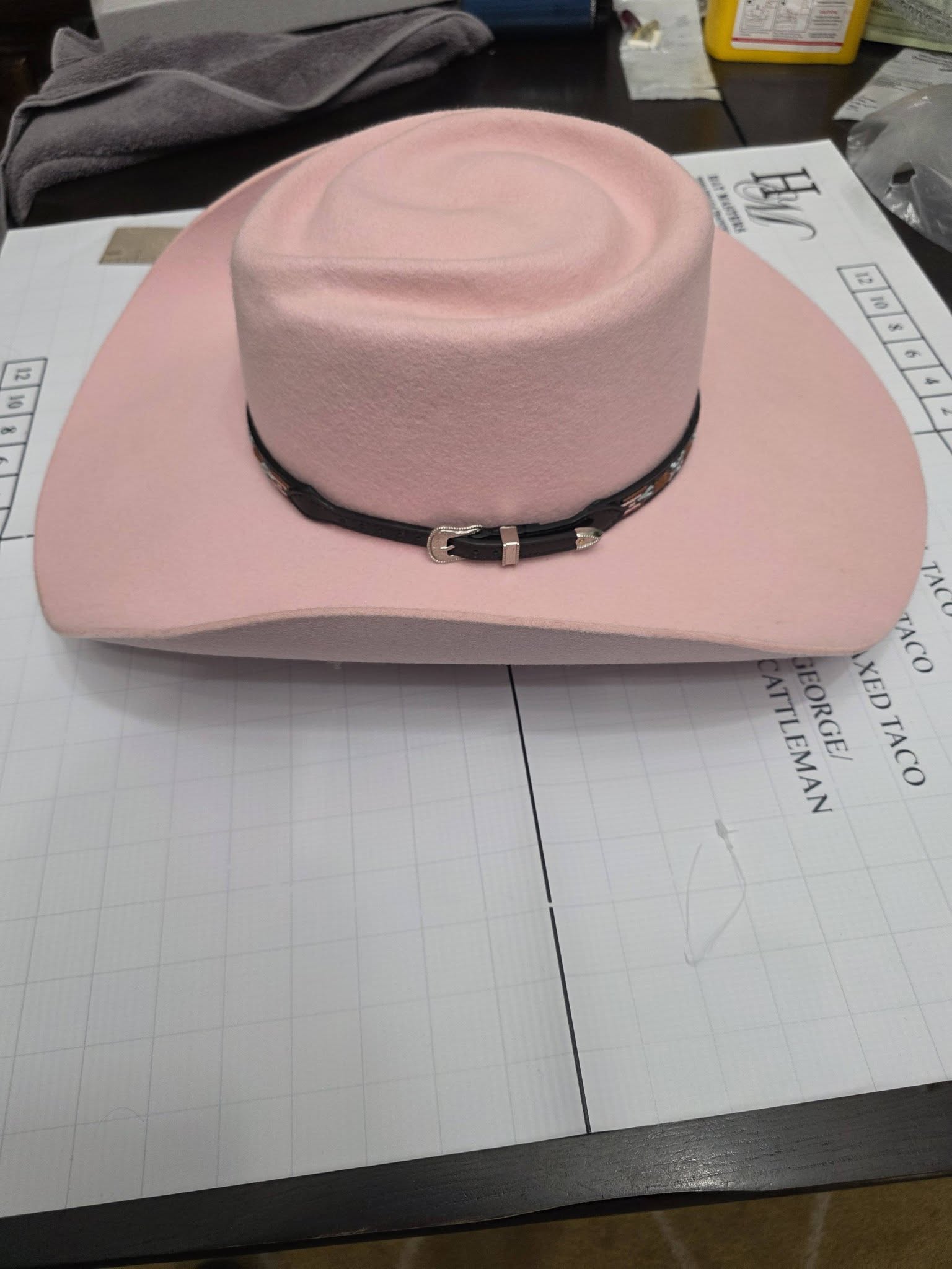 One-of-a-kind Western hat