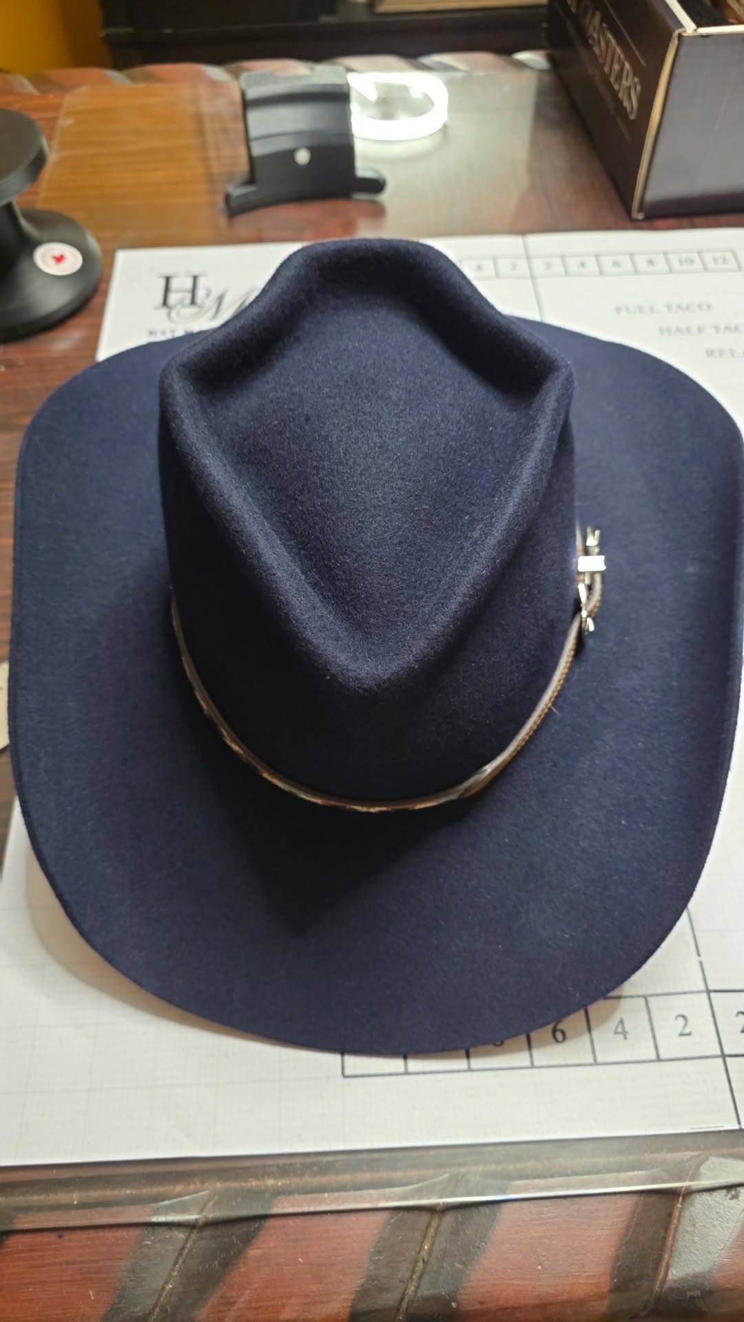 Custom hat by Clint Rhodes