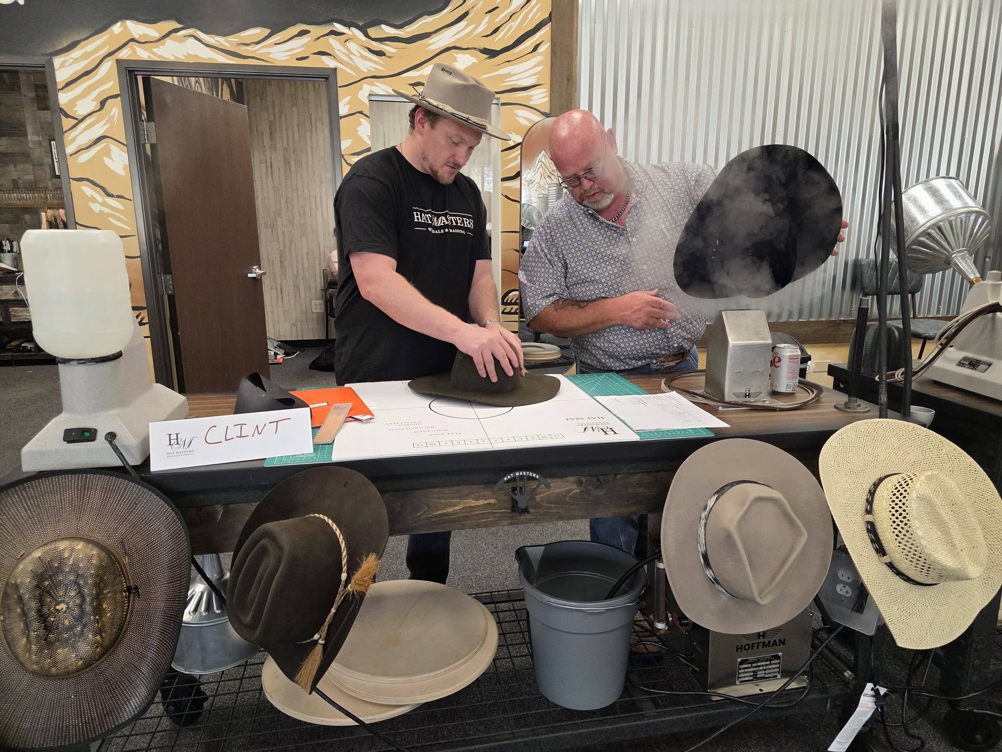 Clint and Ronica Rhodes of Charred Barrel Hattery