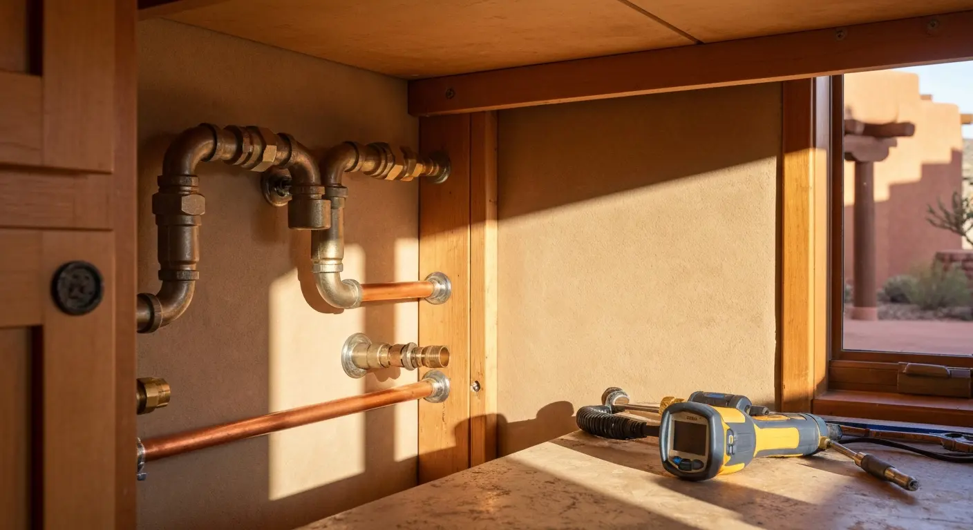 Leak detection and repair work