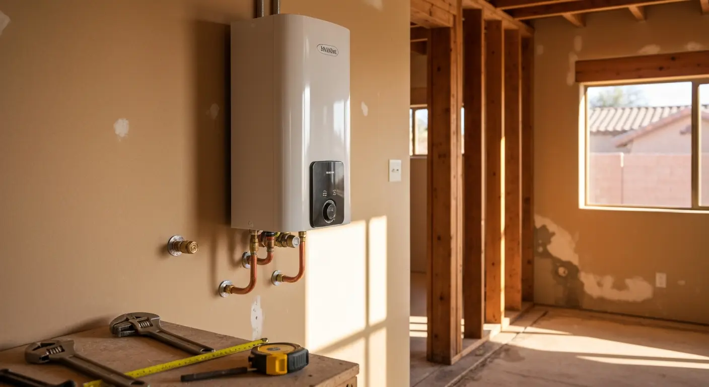 Water heater installation