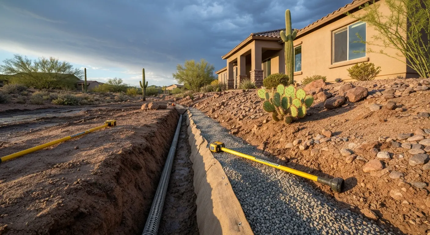 Drainage solutions in Skull Valley