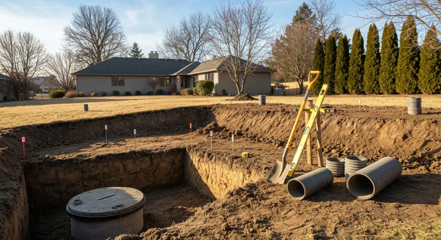 Septic installation