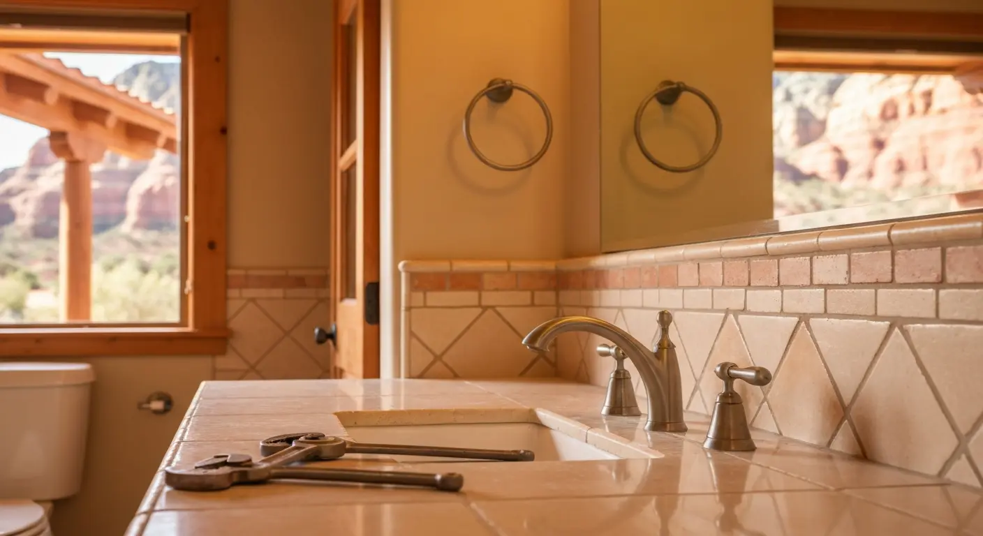 Fixture installation and bathroom remodeling plumbing