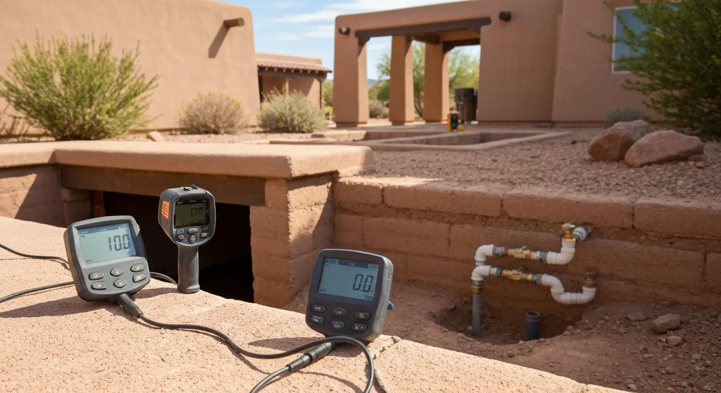 Leak detection work