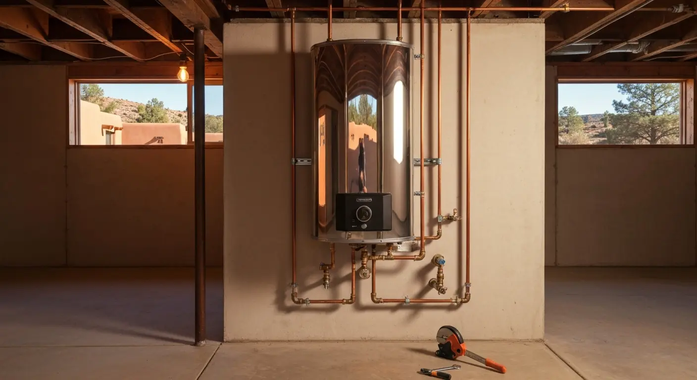 Water heater installation
