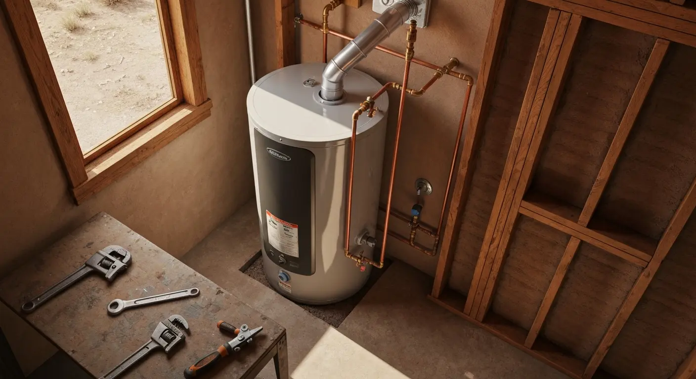 Water heater installation