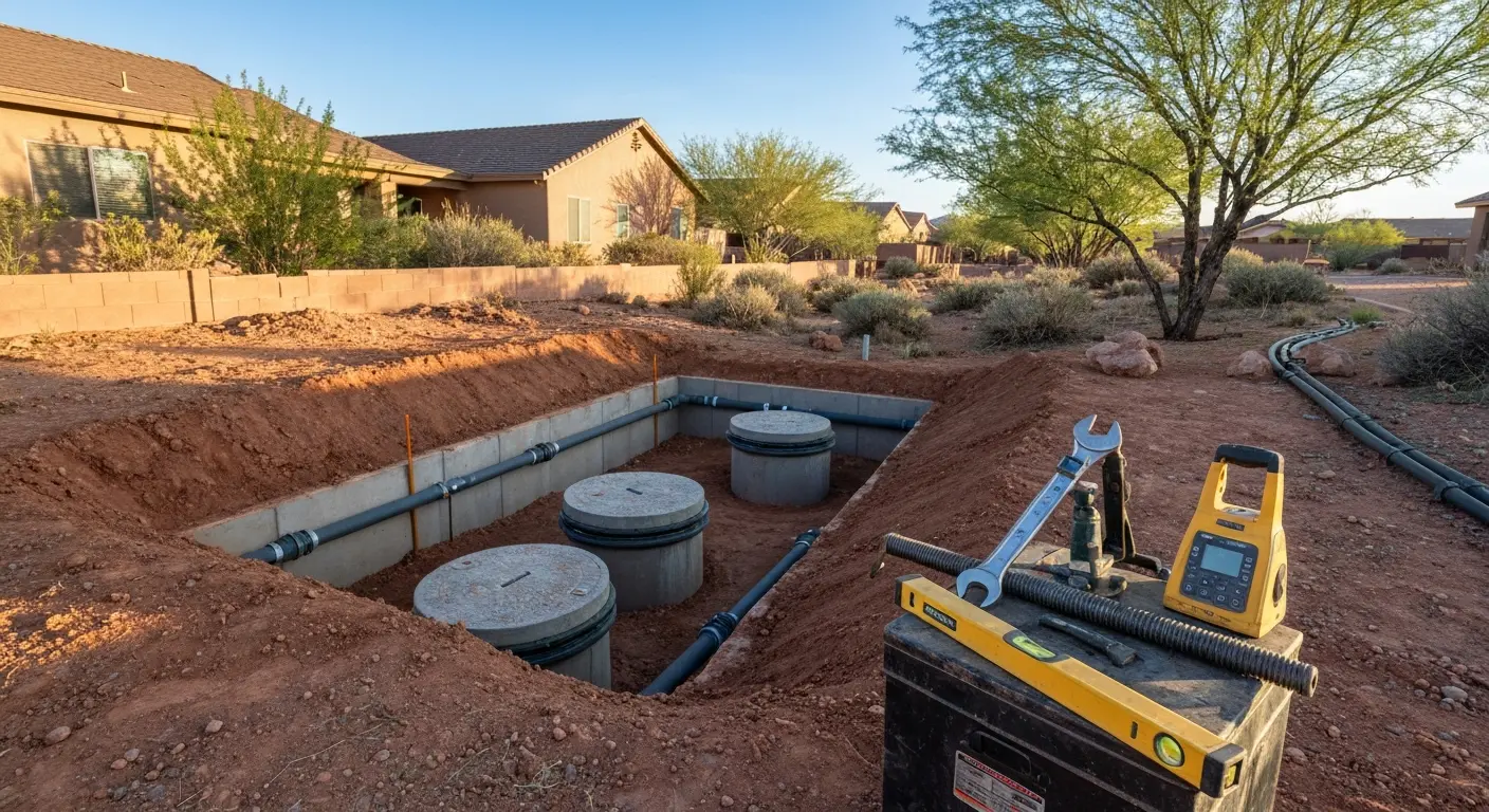 Septic tank repair