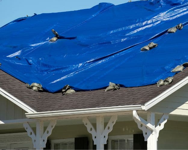 Center Grove Roof Tarping