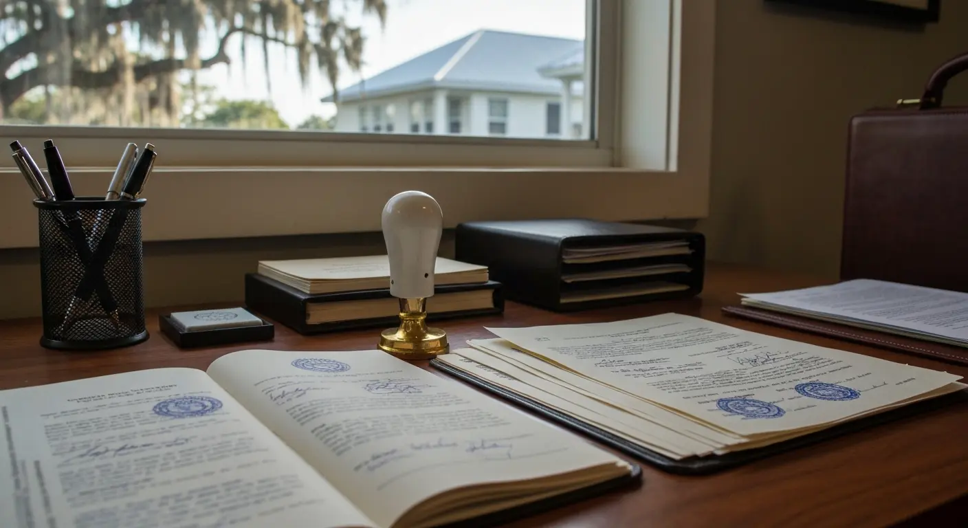 Mobile notary services