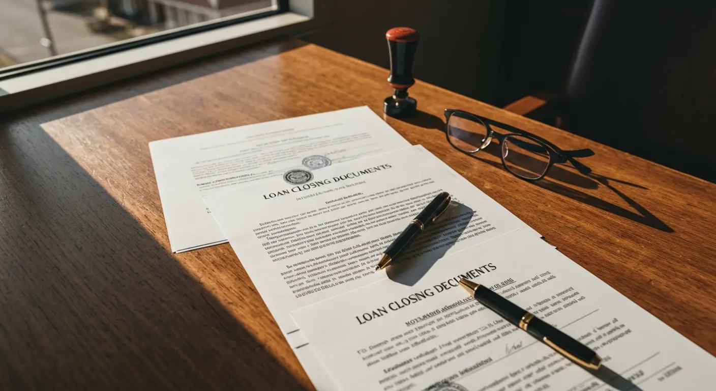 Loan signing documents