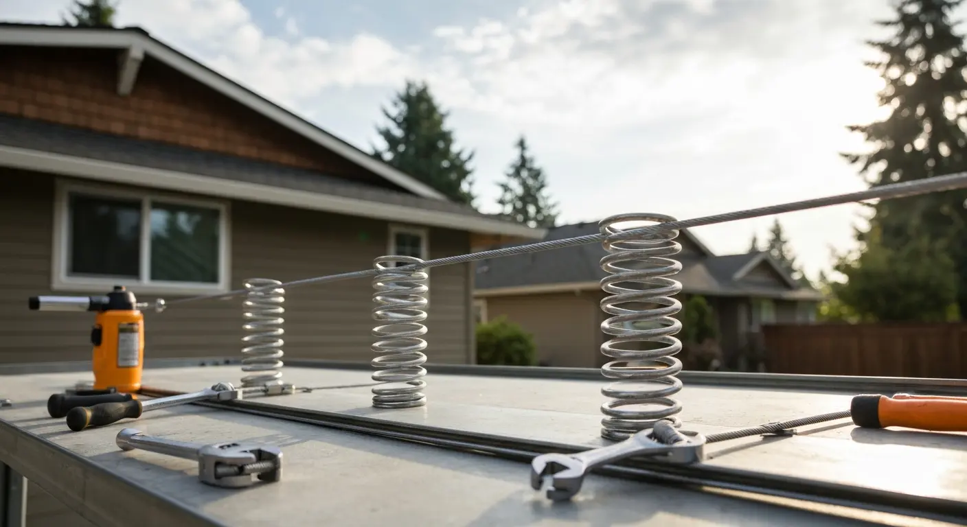 Spring and cable repair
