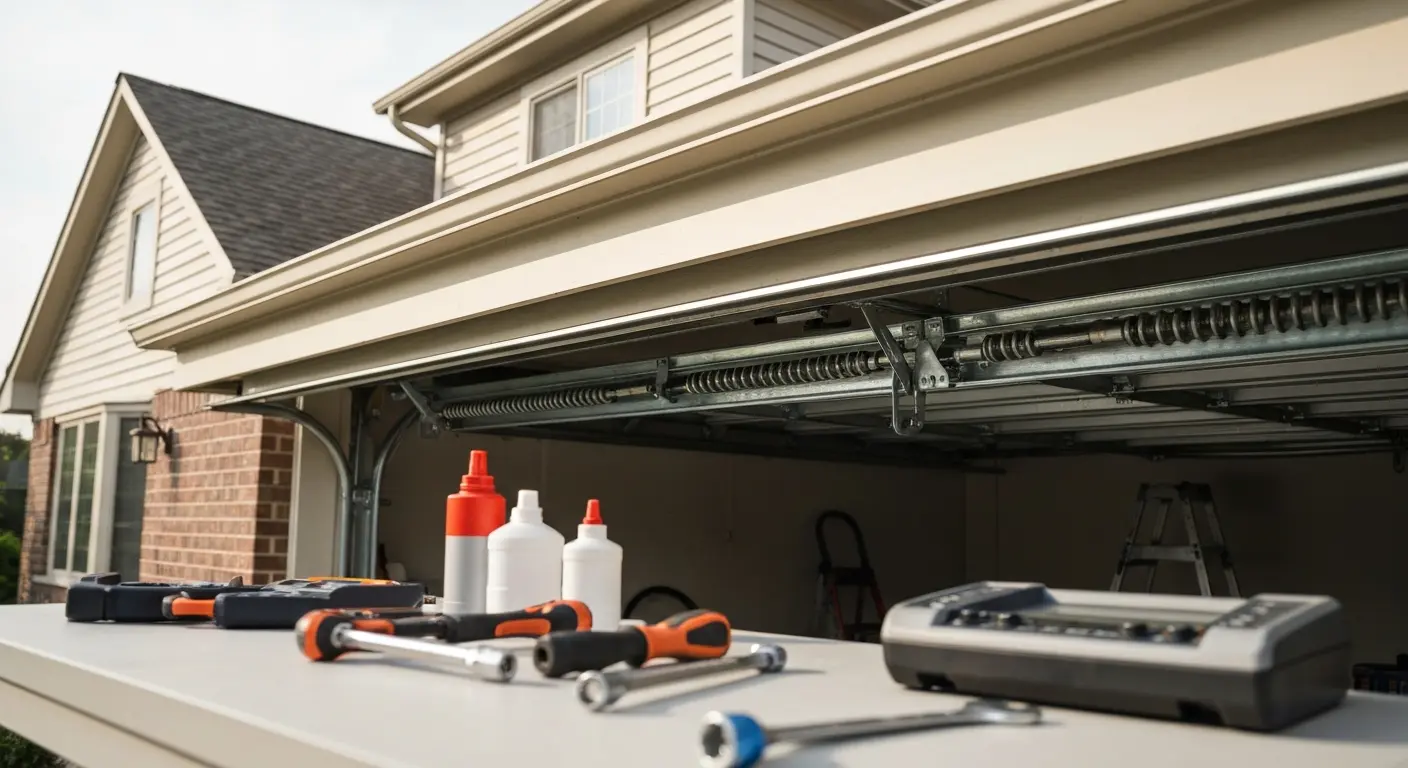 Garage door maintenance and inspection