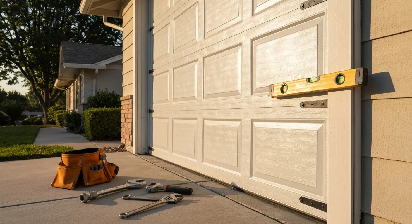 Garage door repair service