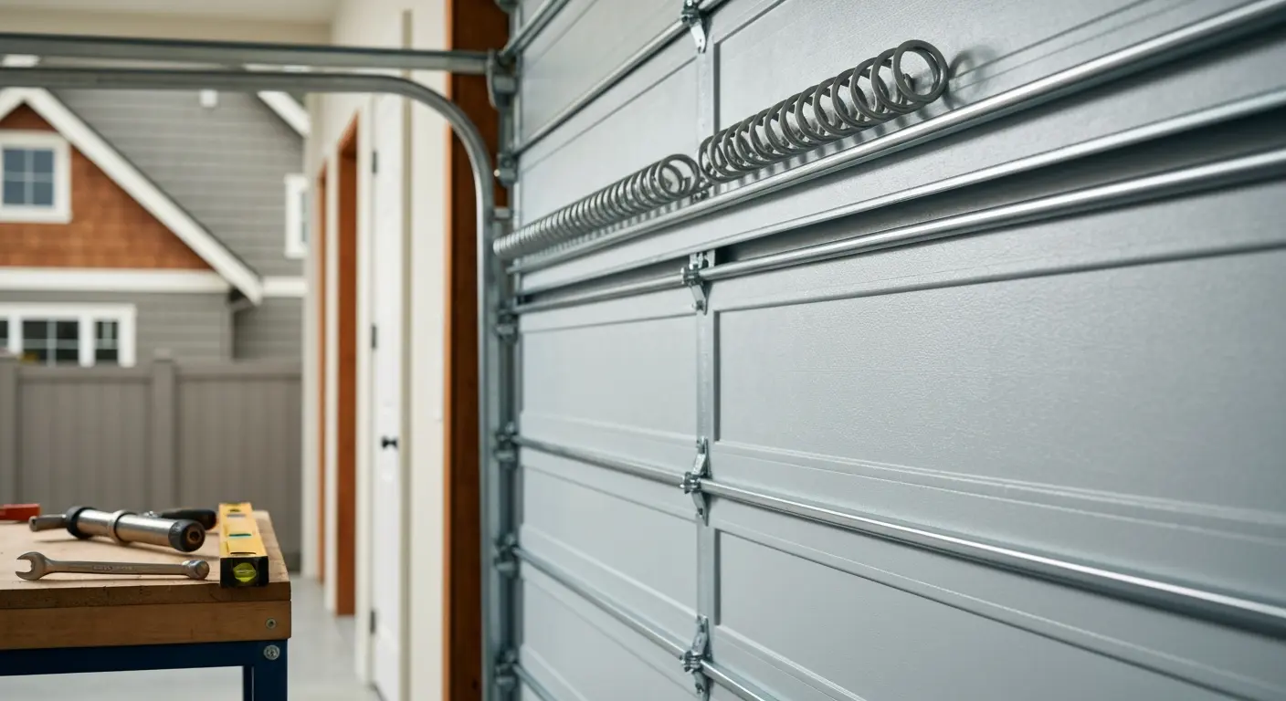 Garage door spring repair