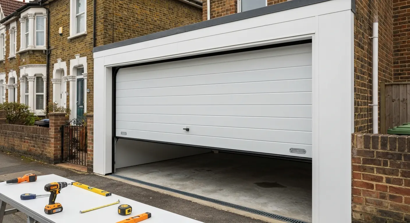 Garage door installation