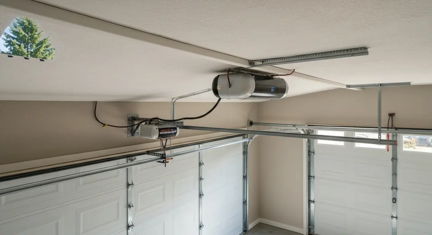 Garage door opener installation service