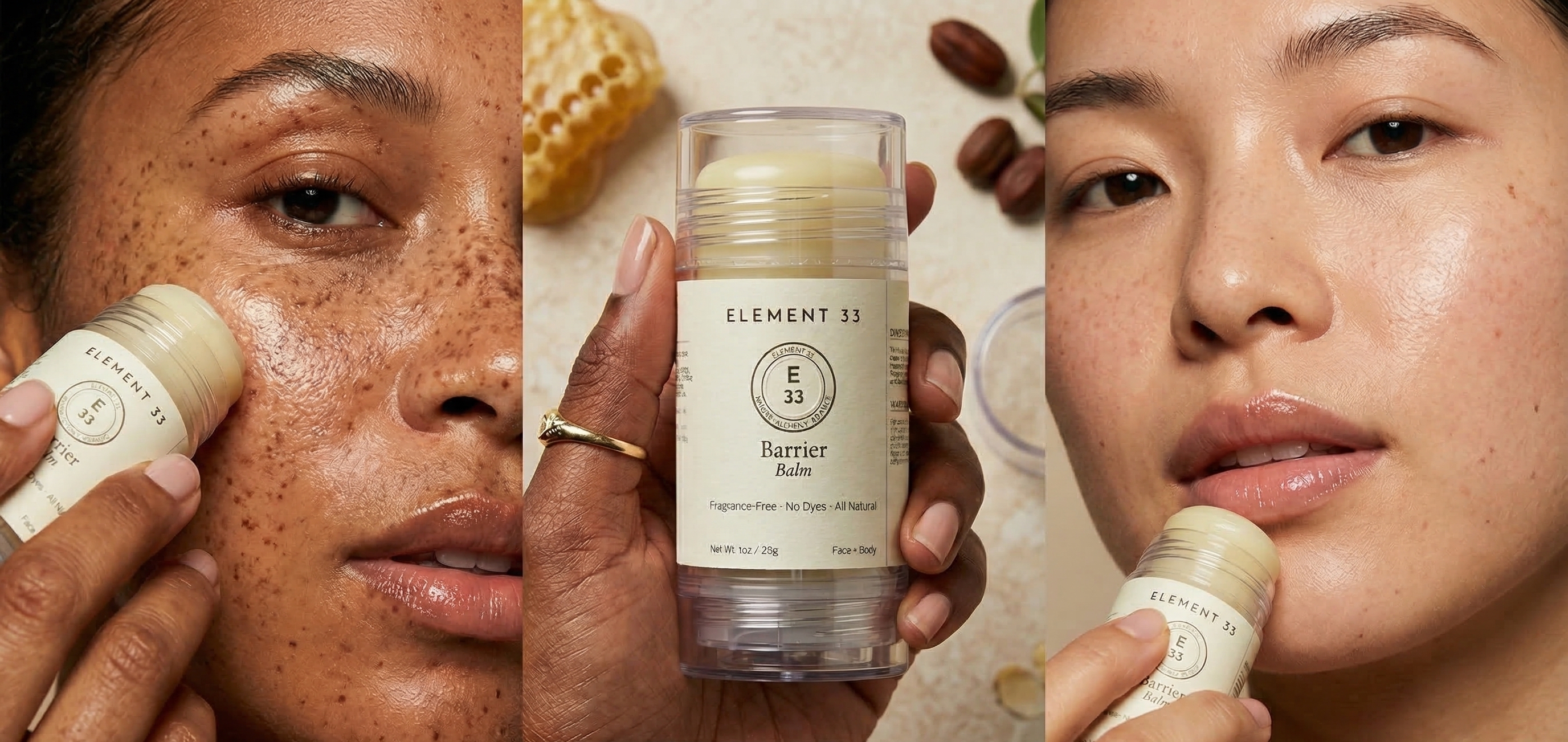 Element 33 Barrier Balm lifestyle