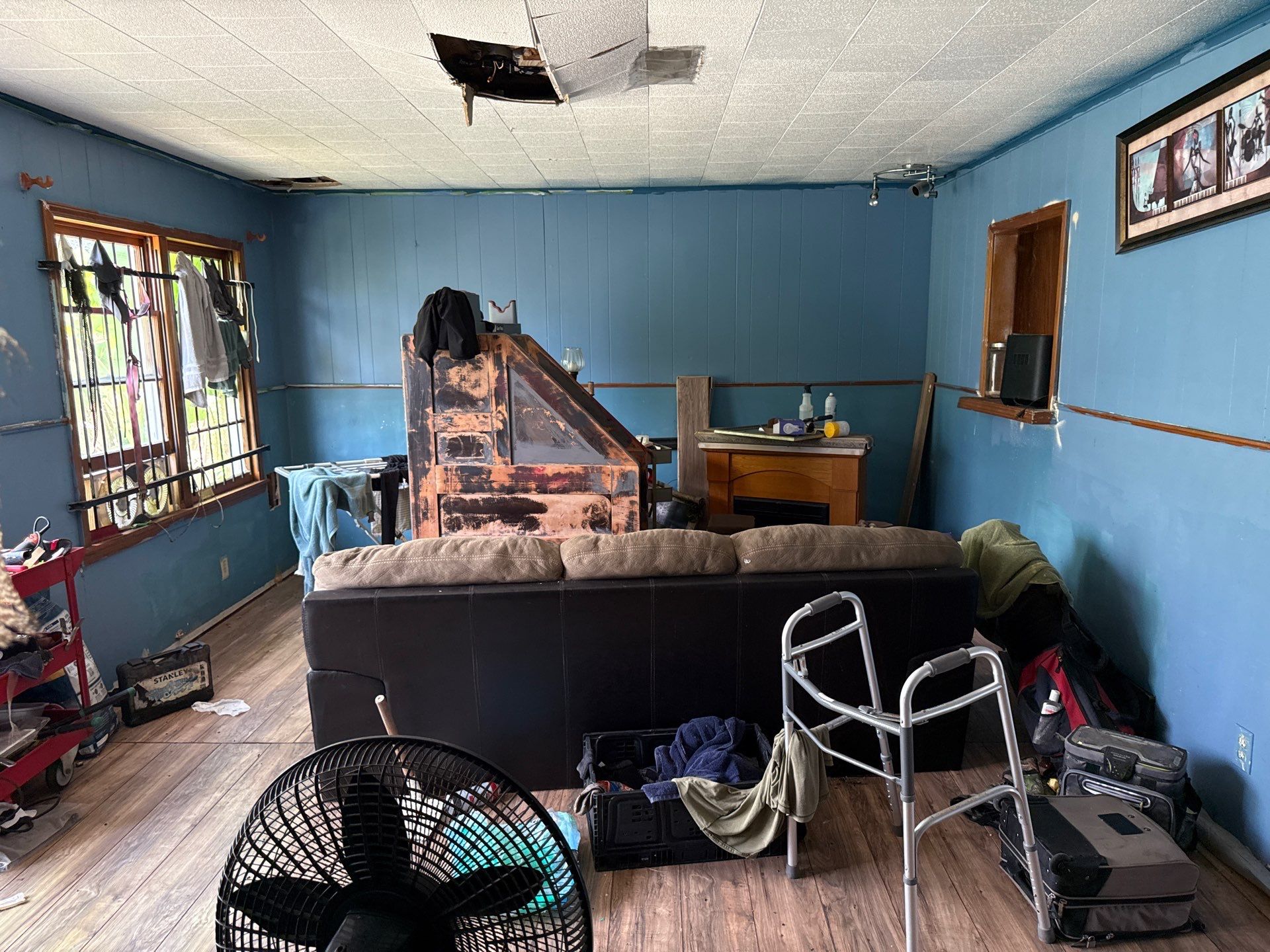 Back Room Before