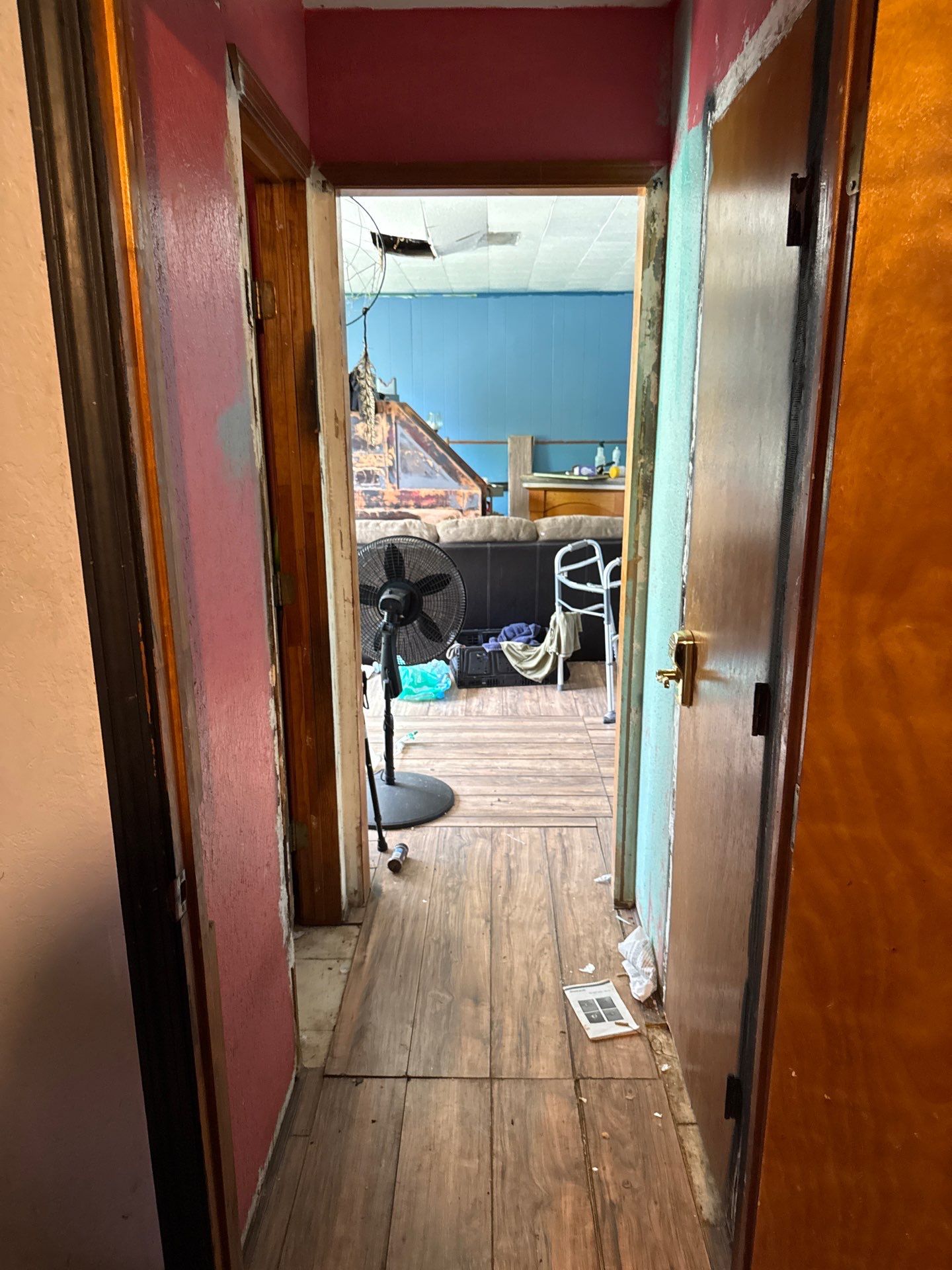 Hallway Before