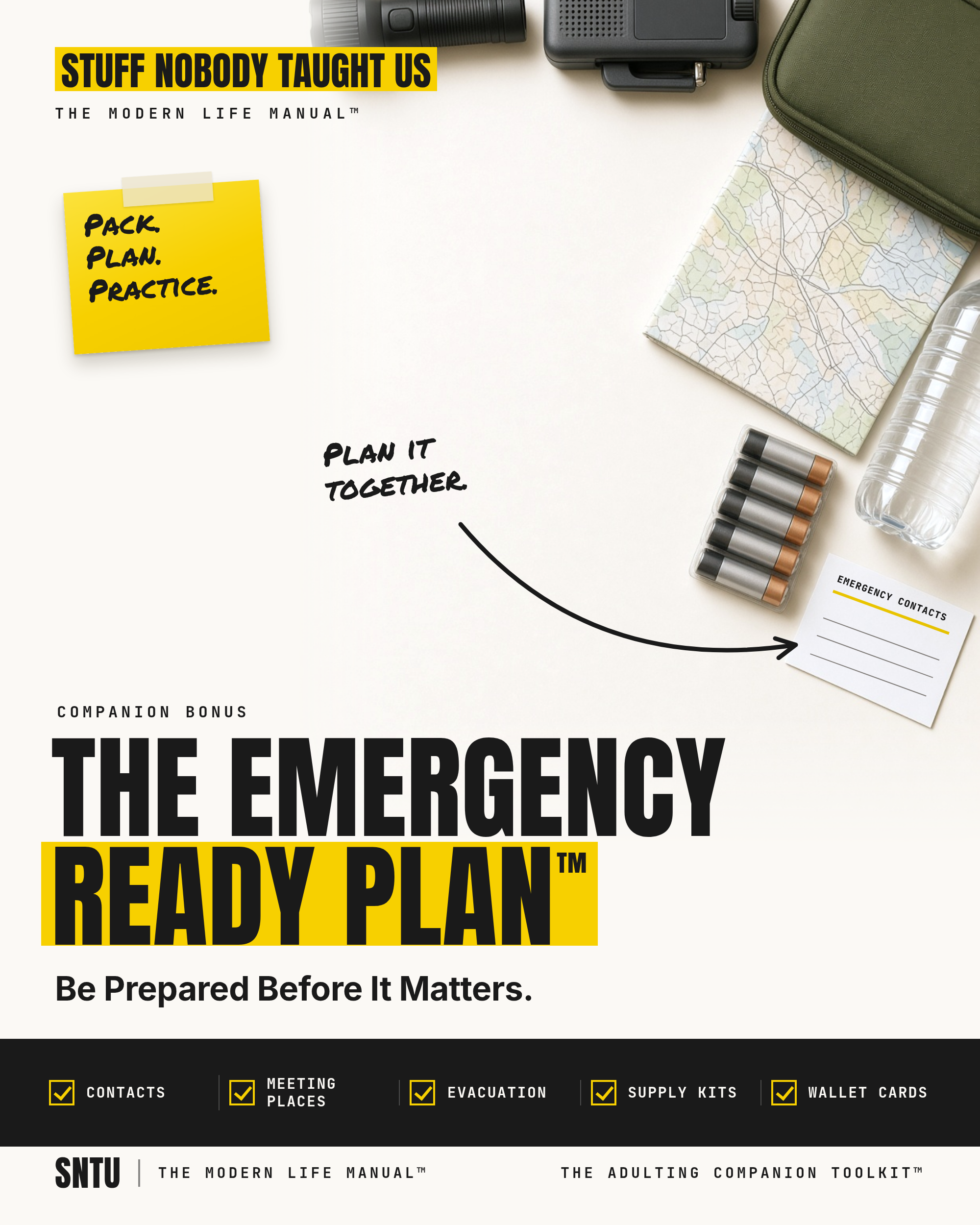 The Emergency Ready Plan companion tool cover