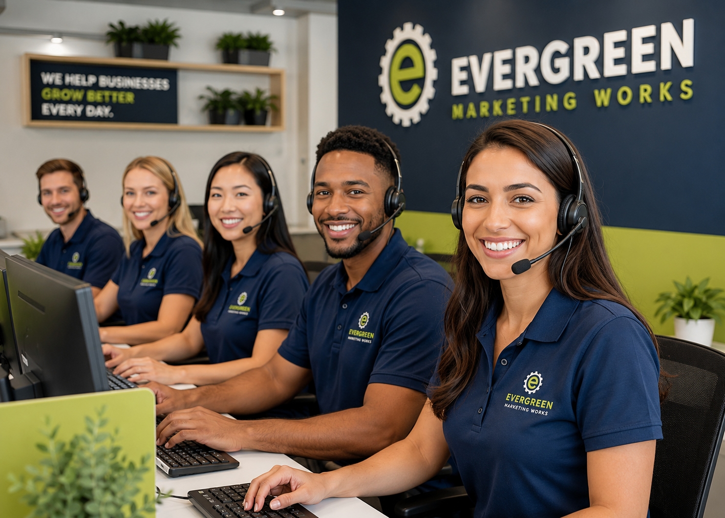 Evergreen customer success team