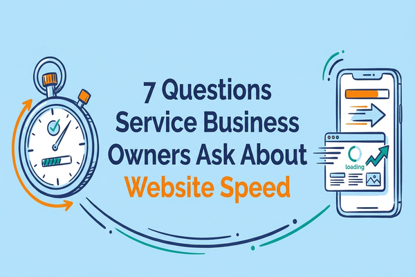 7 Questions Service Business Owners Ask About Website Speed