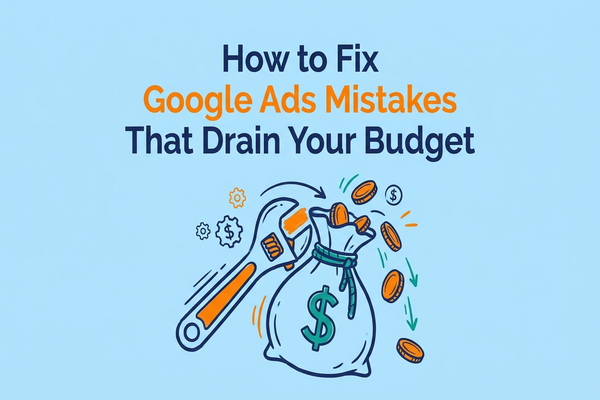 How to Fix Google Ads Mistakes That Drain Your Budget