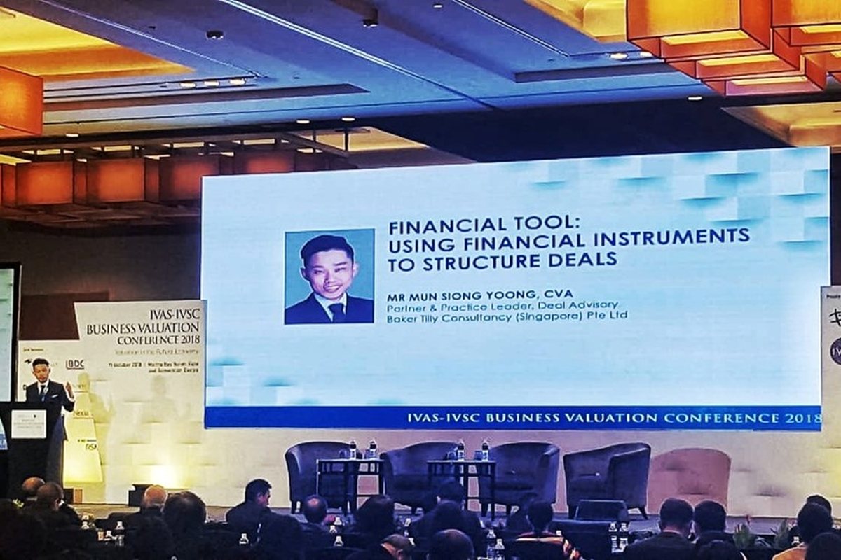 IVAS–IVSC Business Valuation Conference, Singapore · 2018
