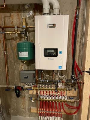 Furnace installation in Wheaton