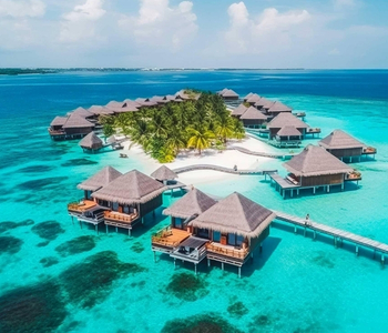 Tropical island getaway