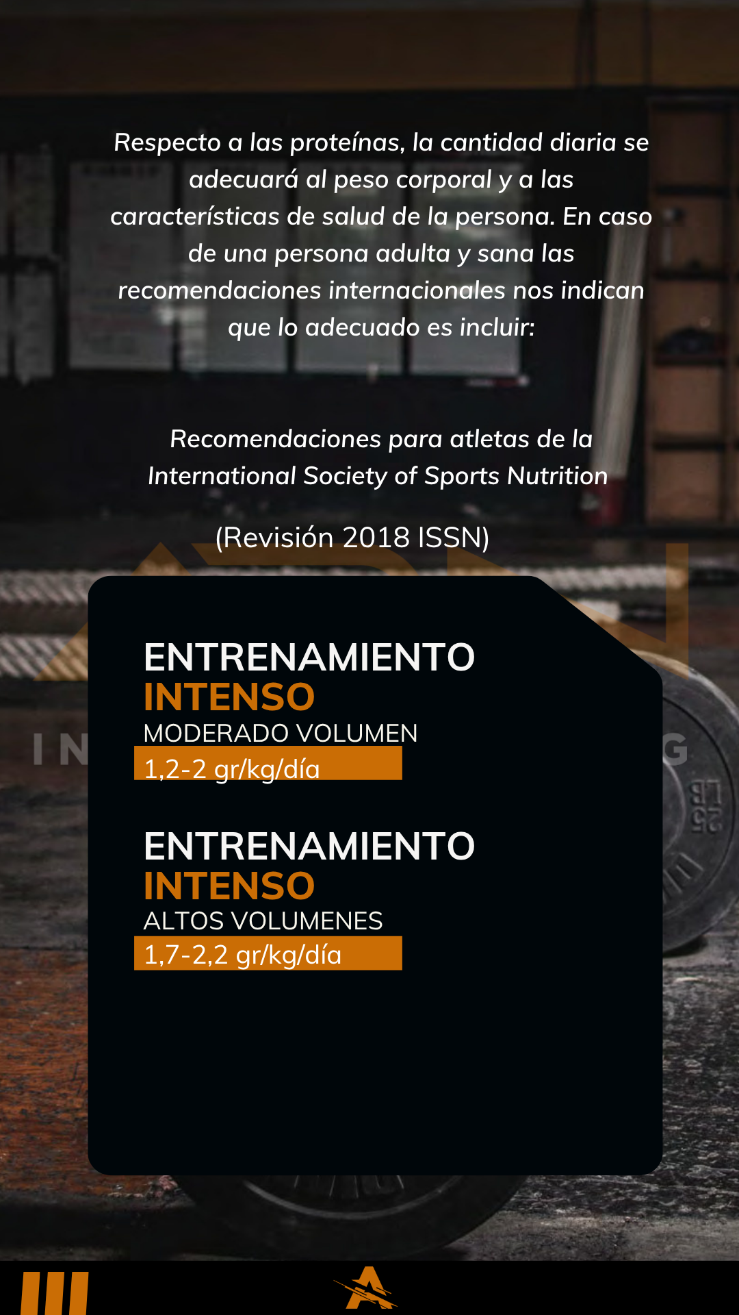 Tabla de proteína ISSN — página del ebook ADN