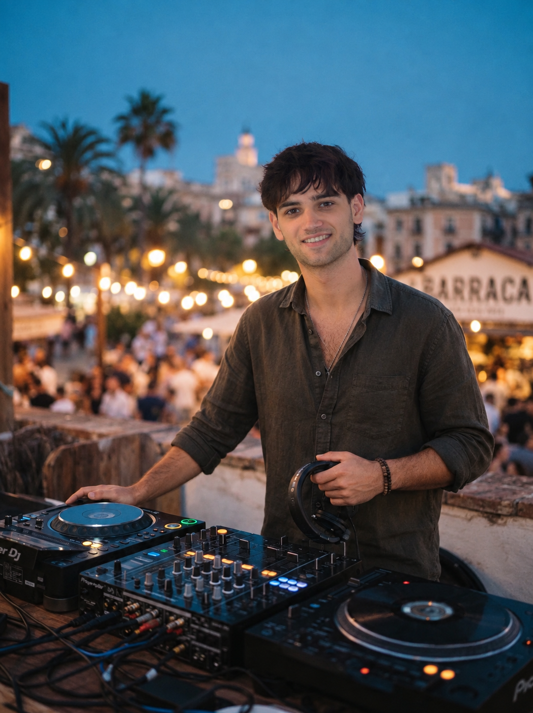 Sergio, DJ Indus, fundador de Ona Events