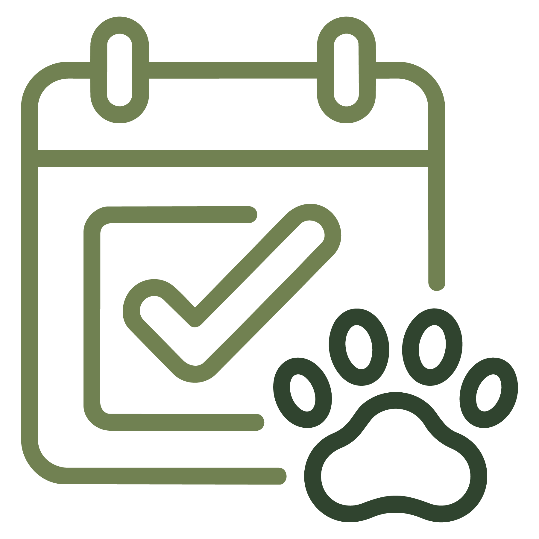 Book Calendar Icon