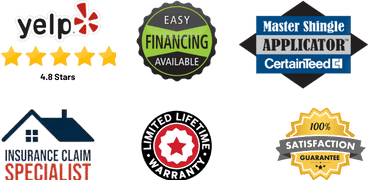 roofing contractor review badges