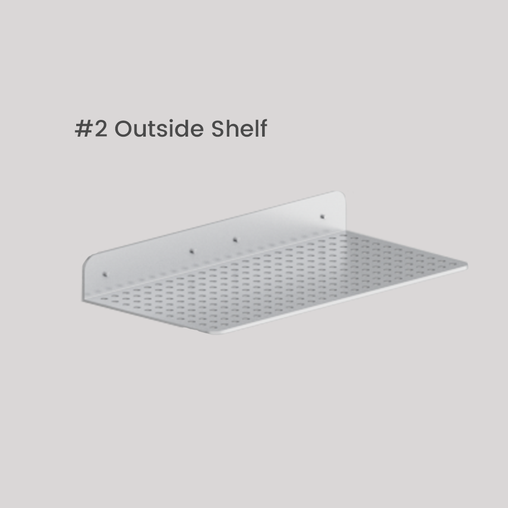 Outside shelf