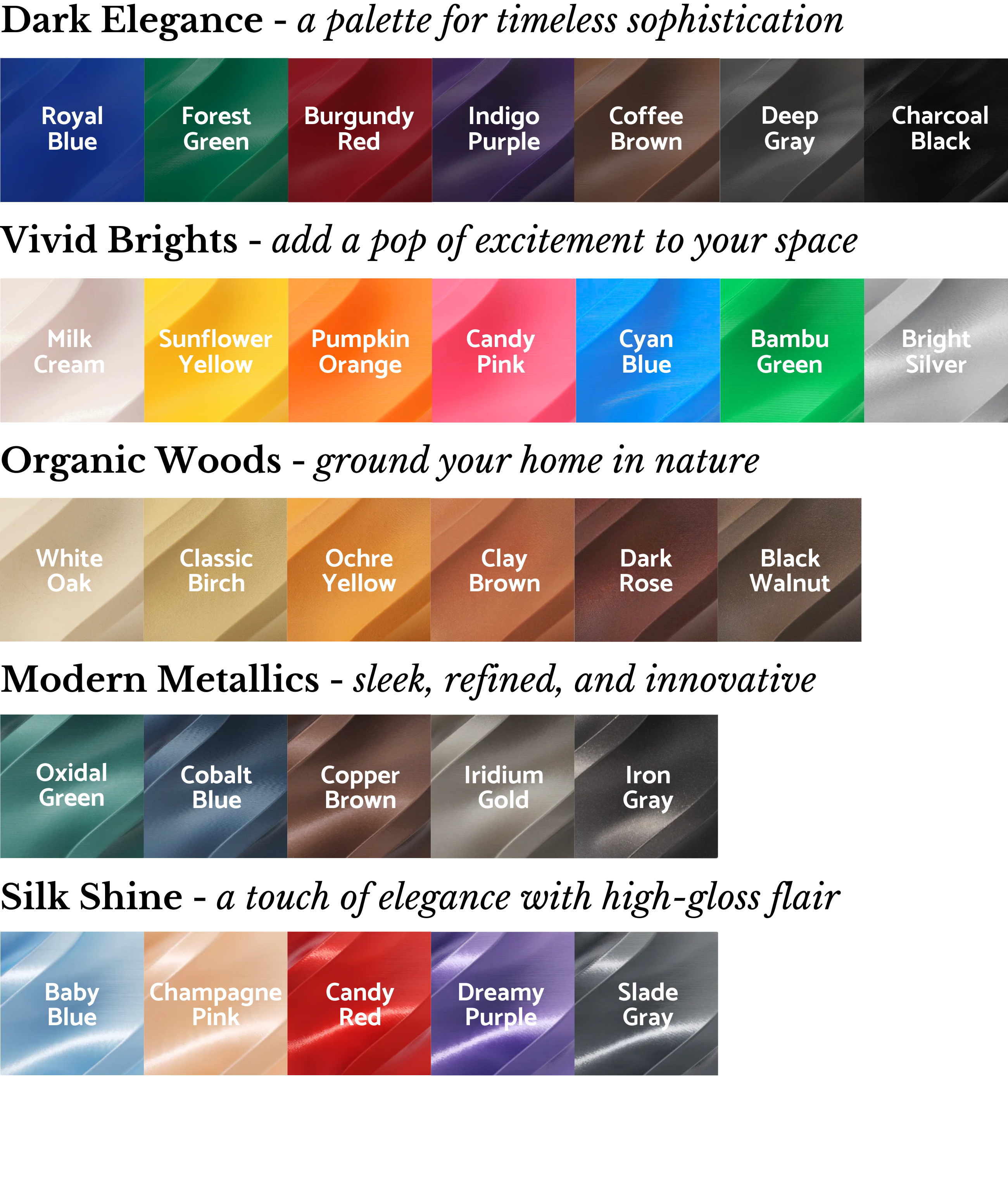 Color palette
