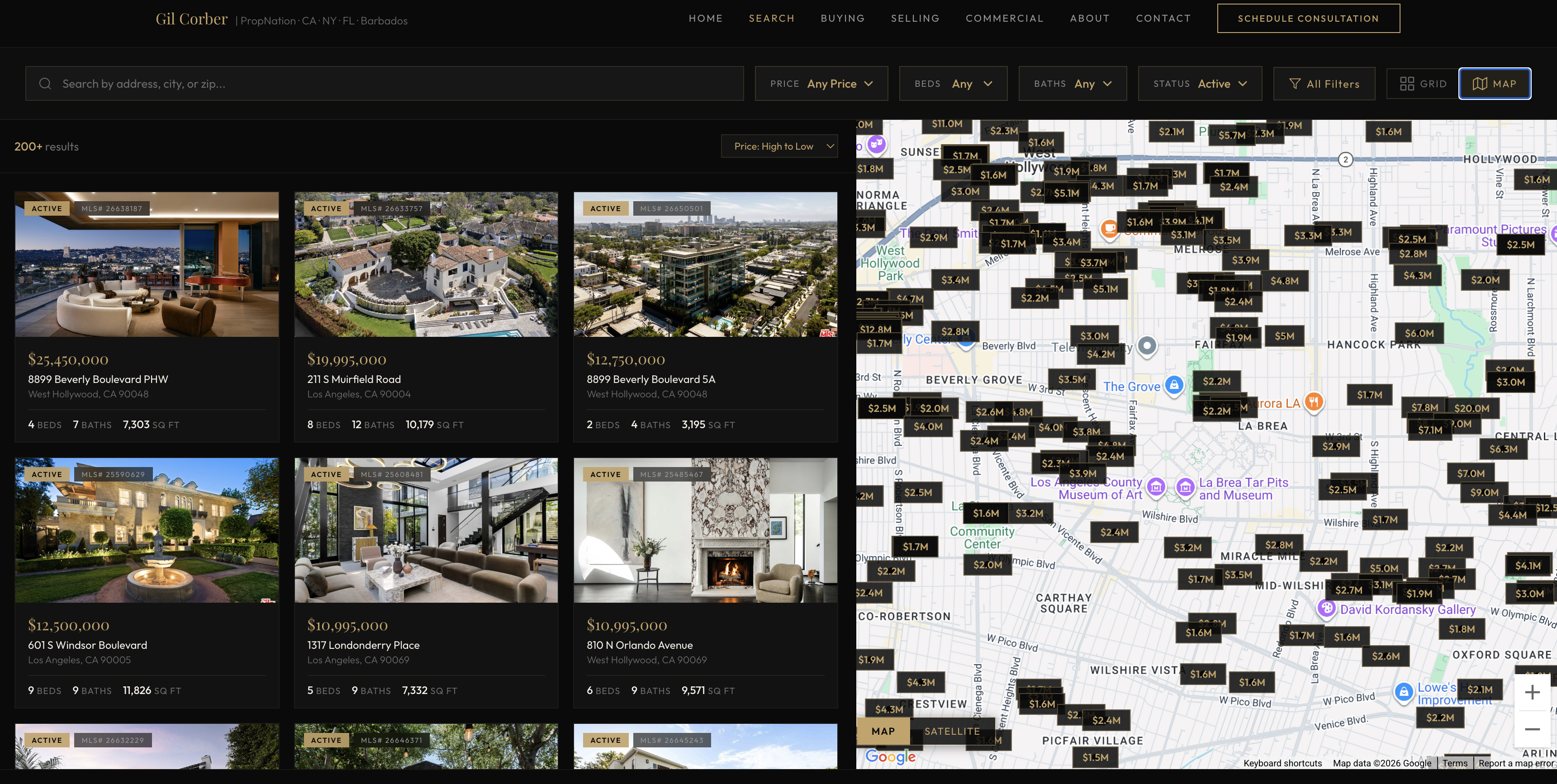 PropNation — IDX Interactive Map Search