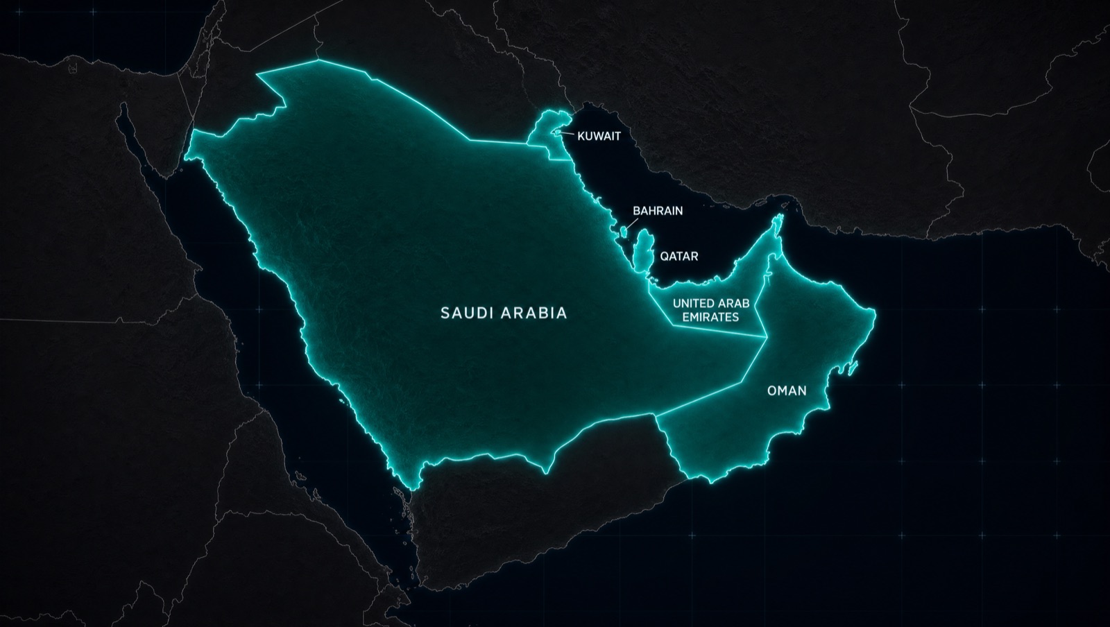GCC map