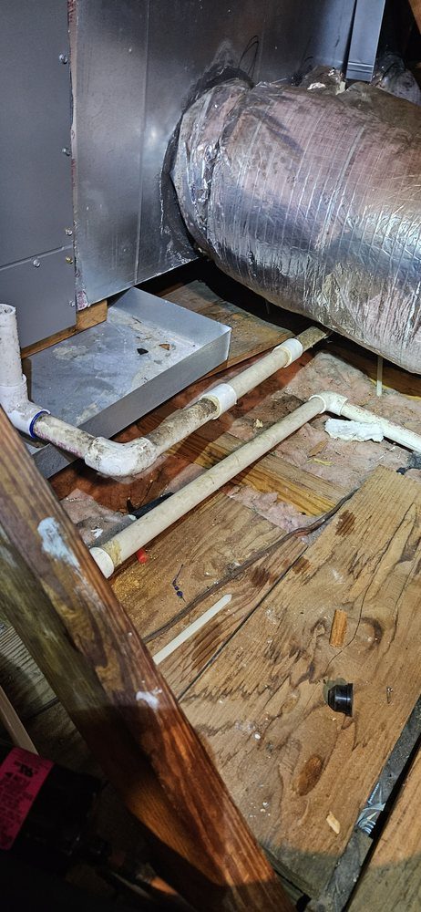 Attic ductwork & drain service &mdash; JP Air Dr, Slidell LA