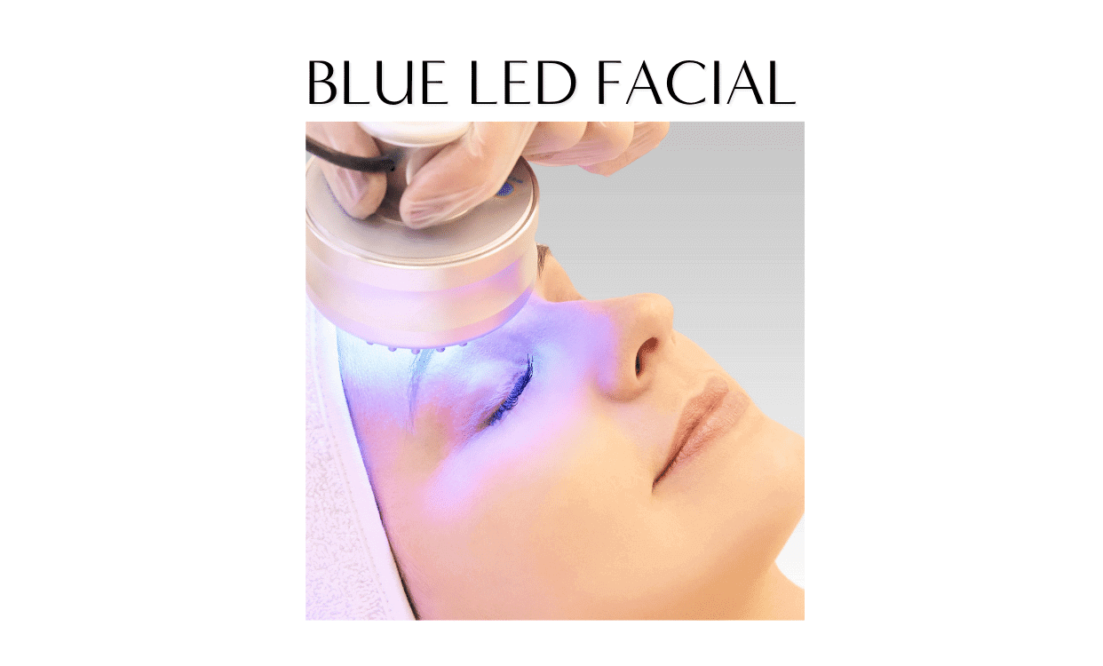 Blue LED Facial
