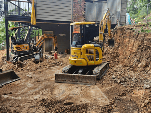 Mini Excavator Hire in Currumbin